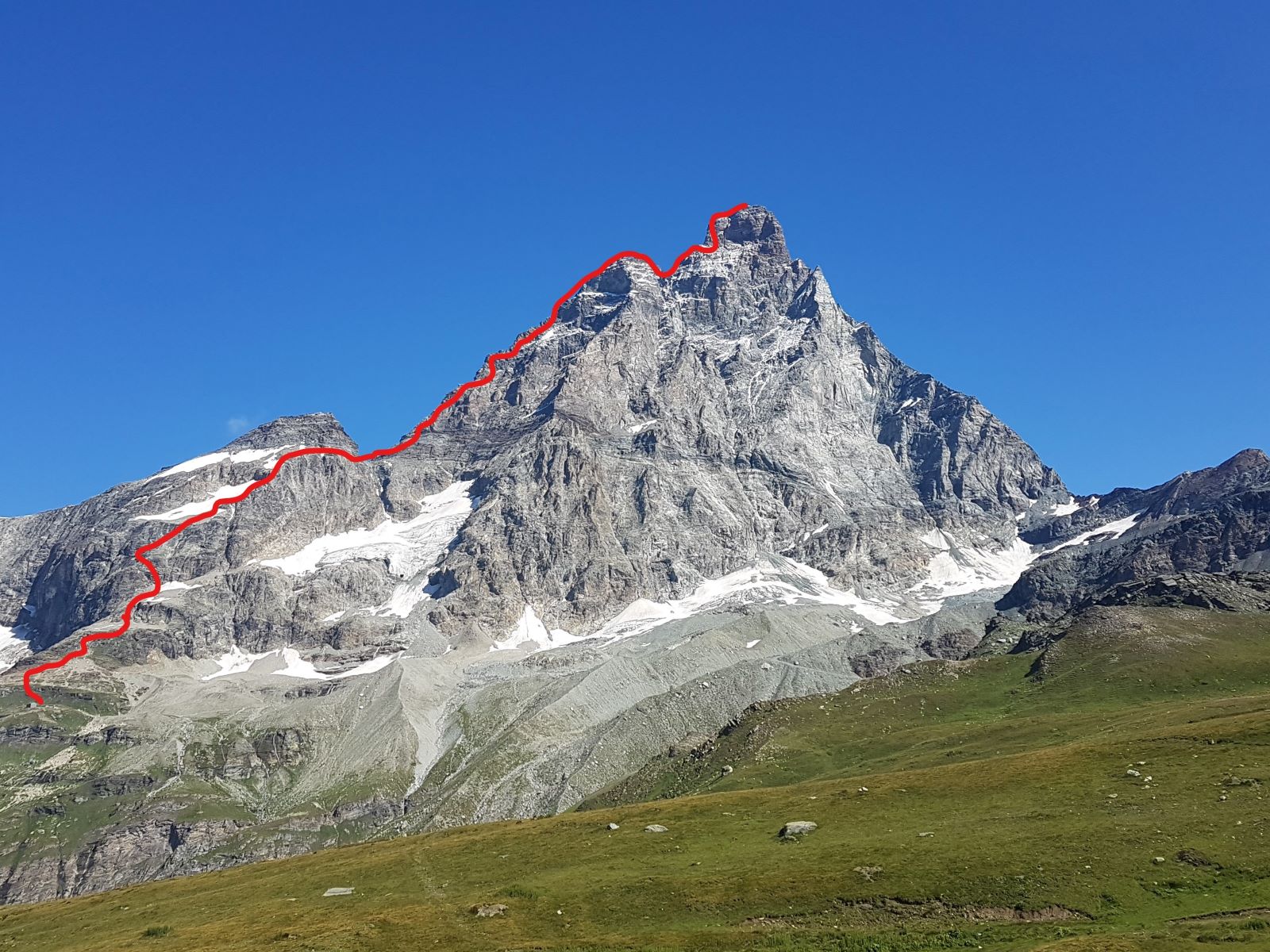 Cervino m 4.478 cresta del Leone