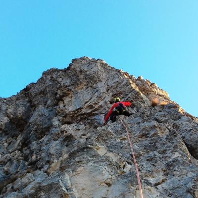 14 Verso La Placca Strapiombante Del Quinto Tiro